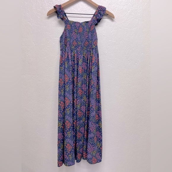 Cat & Jack - Girls Floral Maxi Sundress M (7/8) Plus - Picture 1 of 8